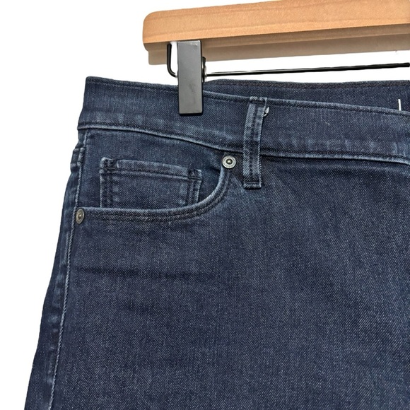 Loft Modern Skinny Dark Blue Jeans Women's Size 32/14 - Picture 4 of 15